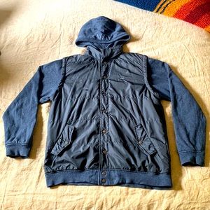 RVCA lightweight hooded jacket